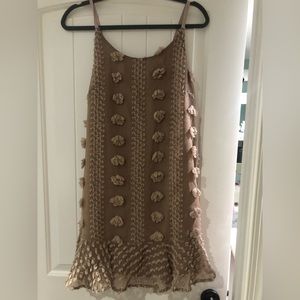 Pink blush size small maternity mini dress